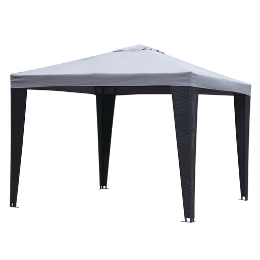 Tonnelle Polyethylene Polyester Noir Tonnelles De Jardin