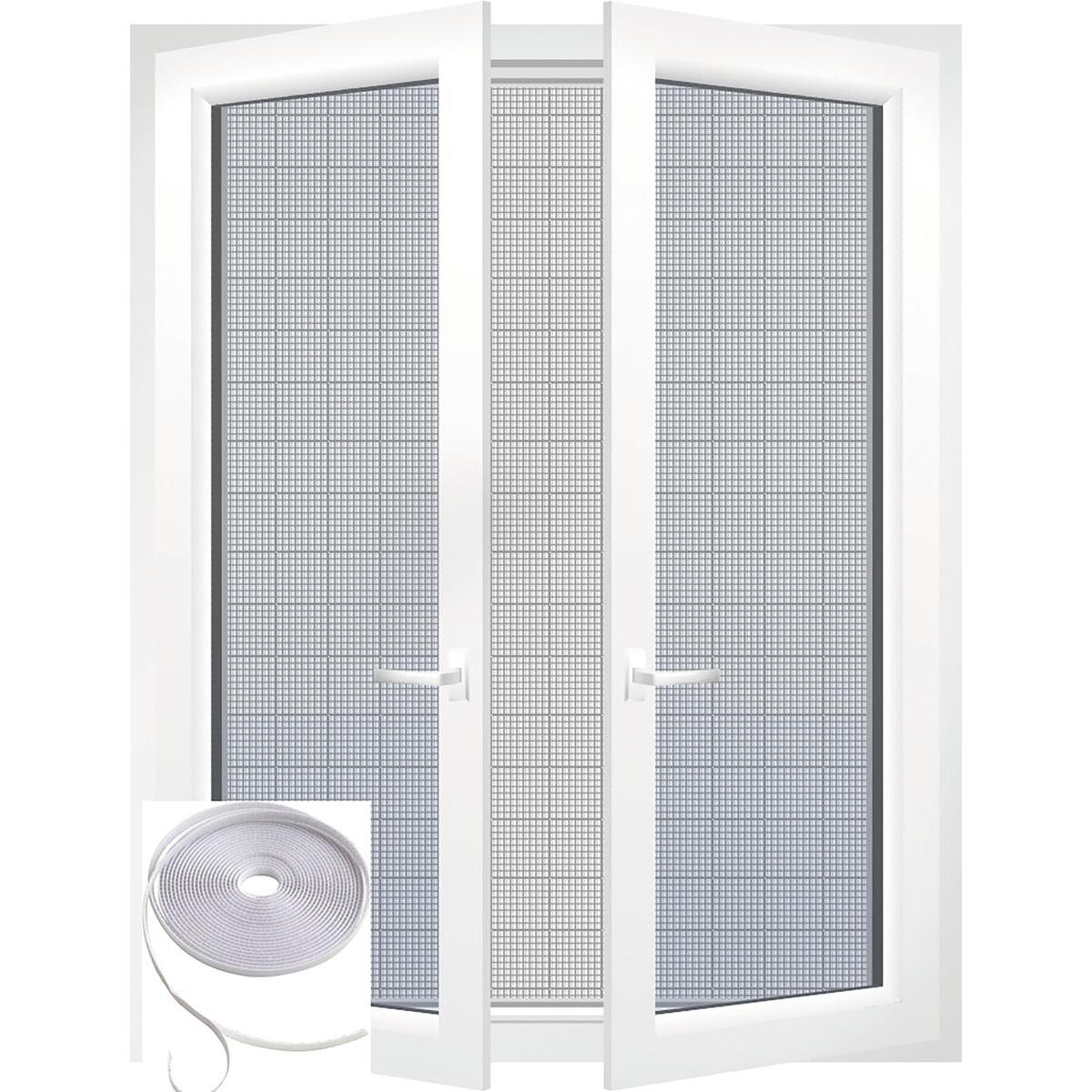 Moustiquaire + kit de fixation - 150 x 130 cm