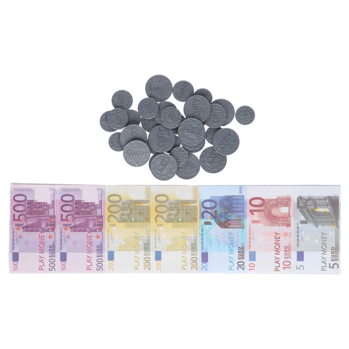 Jeu De Monnaie Euro 90 Pieces Jouets Pour Filles La Foir Fouille