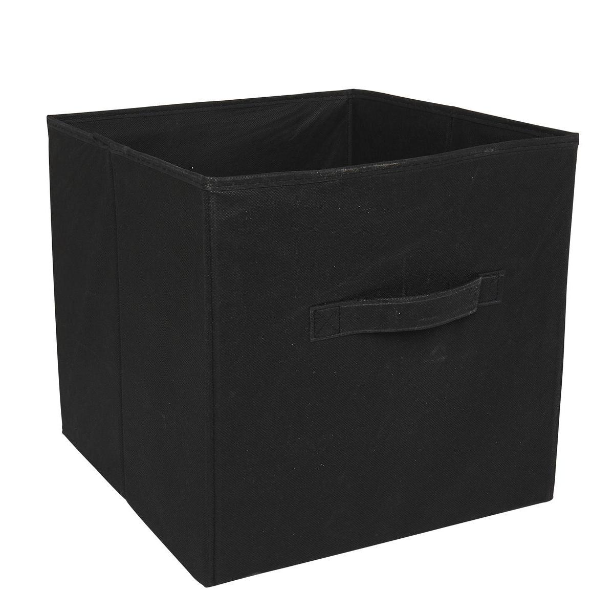 Cube de rangement souple - 31 x 31 x 31 cm - Différents coloris - Gris taupe Cube de rangement souple - 31 x 31 x 31 cm - Différents coloris - Gris taupe