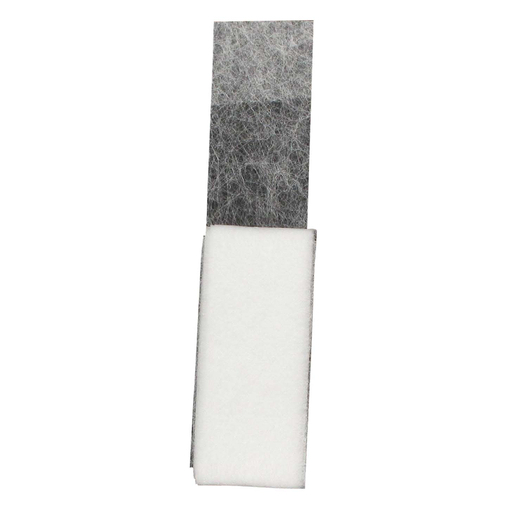 Ruban à thermocoller - Blanc - 2 cmx1.5 m - Polyester