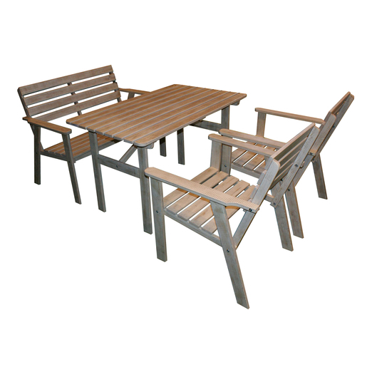 Salon Summer 4 Pieces Mobilier De Jardin La Foir Fouille