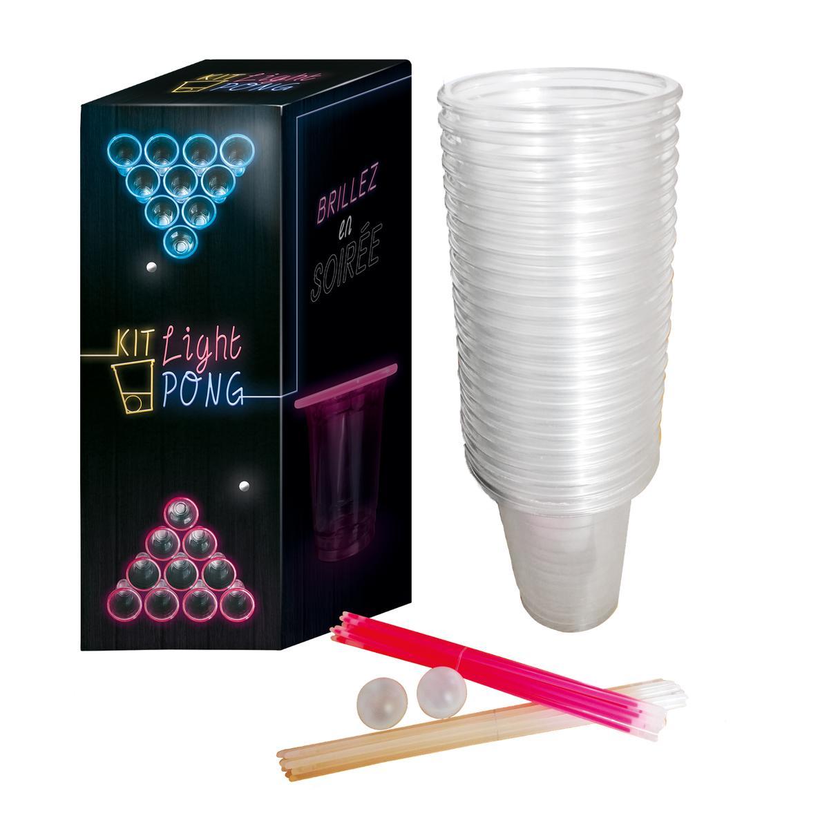 Kit de Light Pong - 13 x 10 x 32 cm - Transparent, multicolore Kit de Light Pong - 13 x 10 x 32 cm - Transparent, multicolore