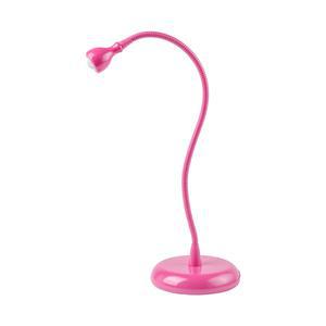Lampe de bureau - Acier - 12 x12 x H 50 cm - Fushia