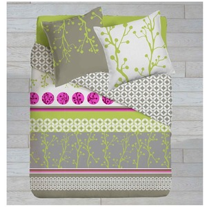 Parure de couette + 2 taies d'oreiller - 240 x 220 cm - Différents modèles