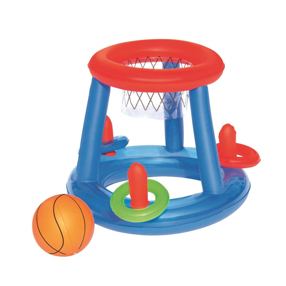 Bleu) Panier De Basket Suspendu Intérieur Plastique 709H Petits