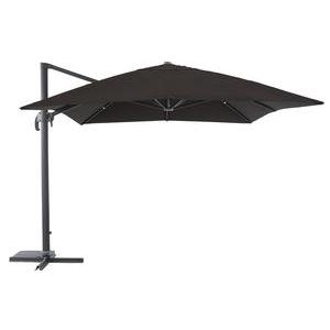 Toile de parasol Fresno - 4 m - Noir - HESPERIDE