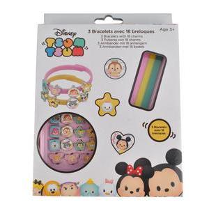 3 bracelets et 18 charms - Plastique
