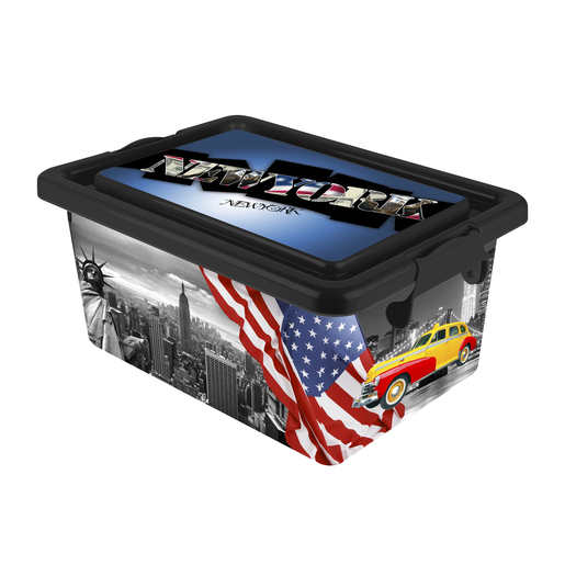Boite De Rangement Multicolore Rangement Plastique La Foir Fouille