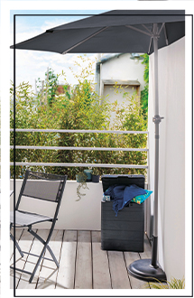 Ikea balcon meuble pas cher  Meuble rangement extérieur, Rangement balcon,  Armoire de rangement exterieur